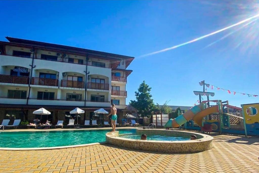 Apartament Studio Comfort Primorsko Mm Complex Exterior foto